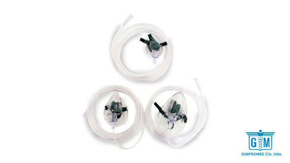 Mascarilla de Oxígeno con Tubo