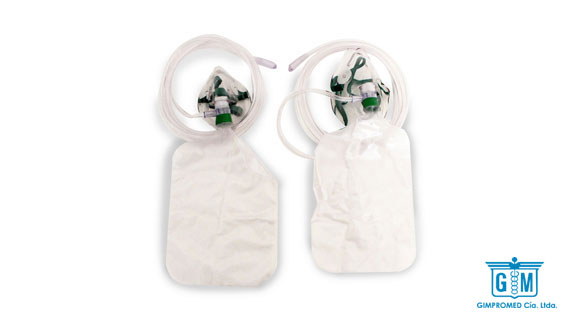 Mascarilla de Oxígeno con Reservorio Alta Concentración