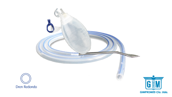 Equipo Succión de Heridas 100cc. Jackson Pratt c/Dren Redondo